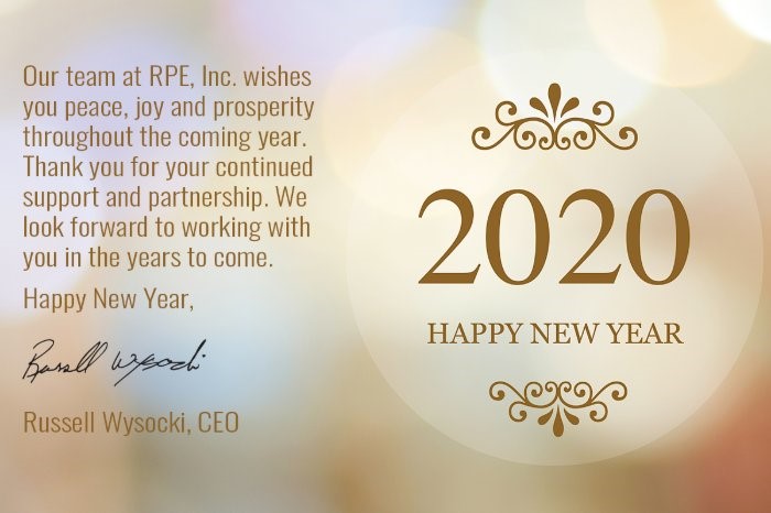 Read more about the article Happy New Year from RPE!