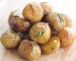 Roasted Rosemarine Potatoes Close-Up