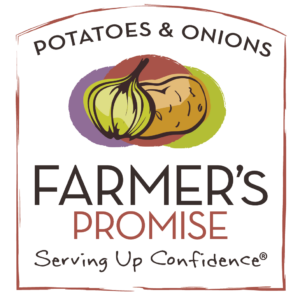 Farmer's Promise Logo - Potatoes and Onions