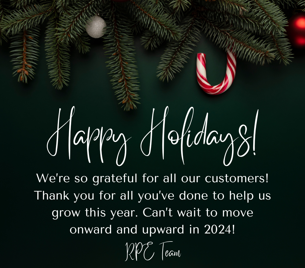 Happy Holidays from RPE