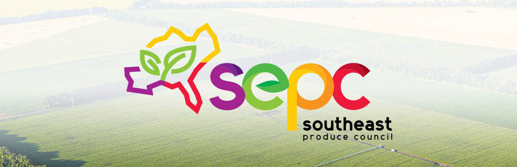 SEPC logo over produce field